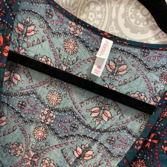 High / low Aztec floral ROMPER**:: Target :Size XS - Picture 3 of 5